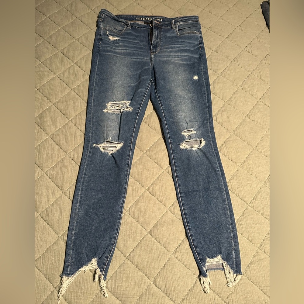 AMERICAN EAGLE Super High Rise Jegging 16 Long